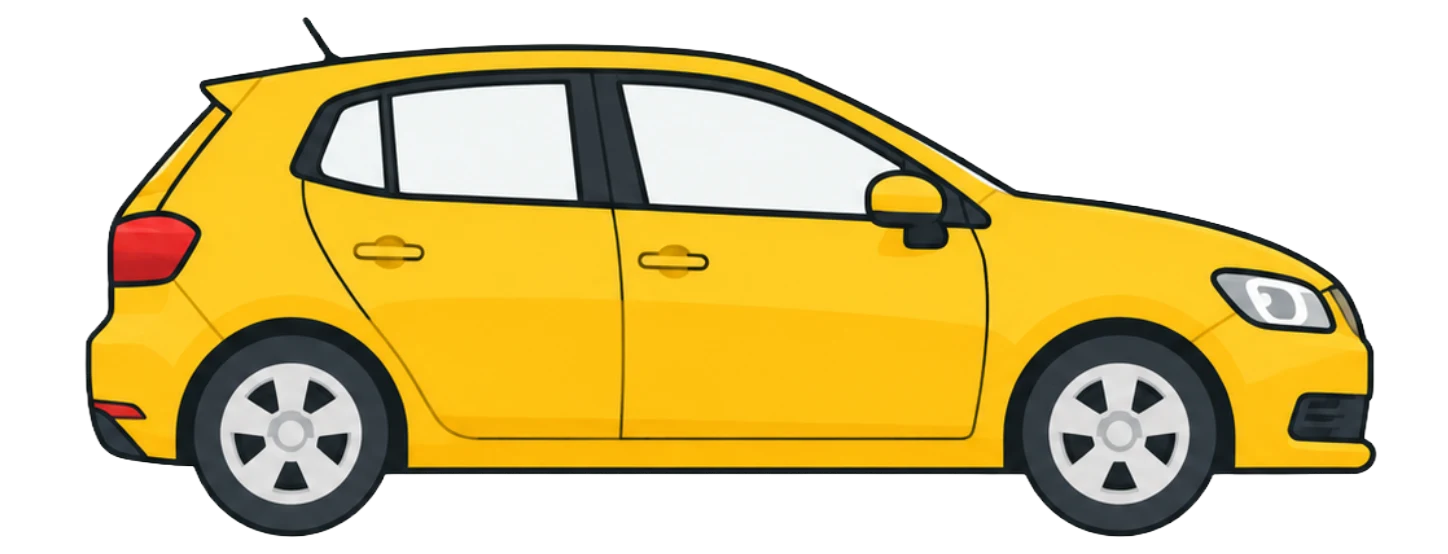 Auto A voorbeeldauto in KentekenKompas auto vergelijker