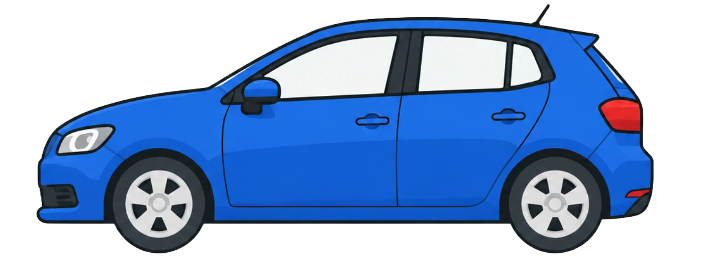 Auto B voorbeeldauto in KentekenKompas auto vergelijker